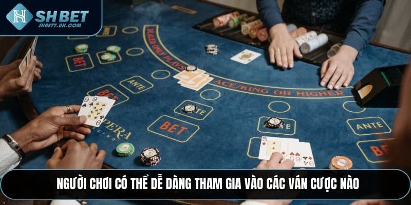 SHBET cung cấp Baccarat trực tuyến với nhiều mức cược linh hoạt