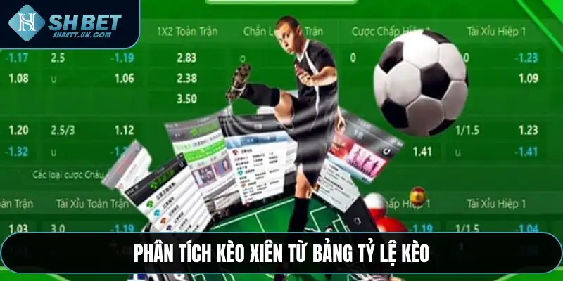 Phân tích kèo xiên từ bảng tỷ lệ kèo